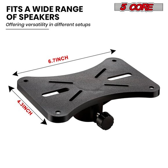 Speaker Stand Tripod 72 Inch DJ Studio Monitor Stands SS HD 2PK ORG WOB - Picture 8 of 10